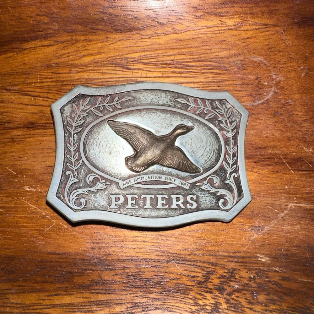 Peters vintage Belt Buckle
